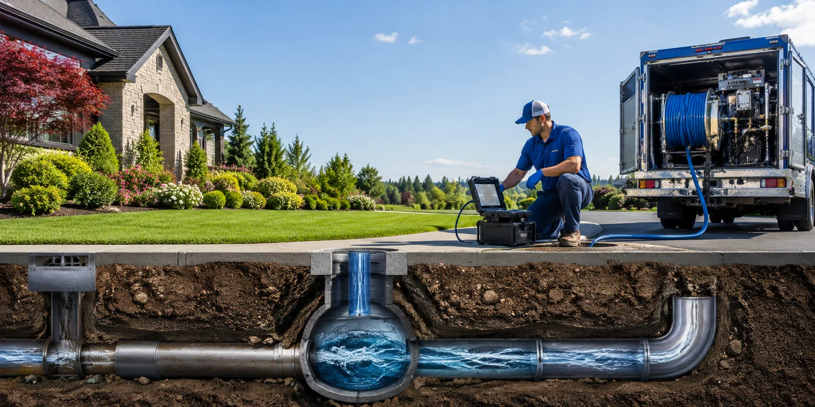 Drainage restoration information for Hilbert, WI